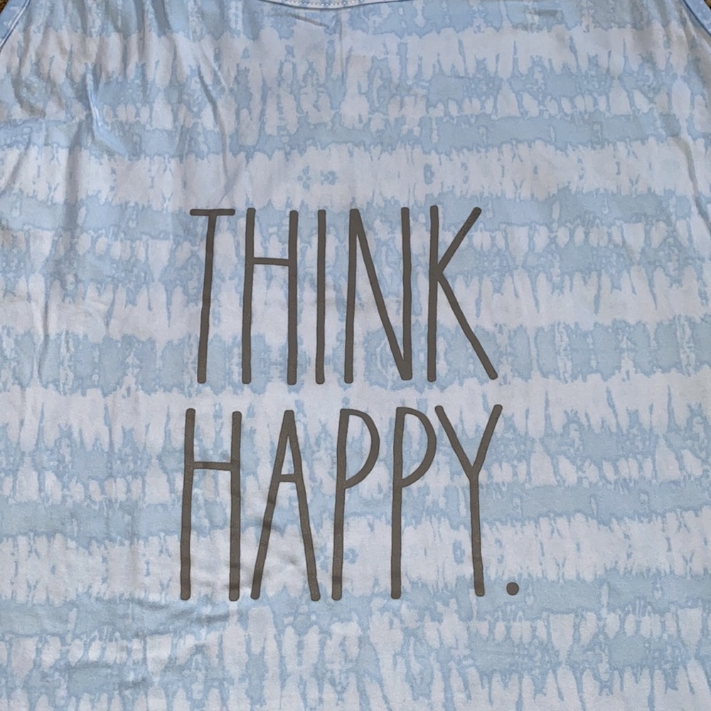 NWT Rae Dunn Think Happy Nightgown - Picture 2 of 5